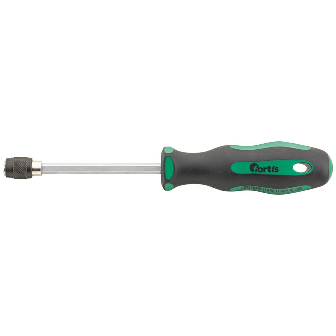 Fortis Bit-Handhalter 1/4 mit Mehrkomponenten-Kunststoffheft