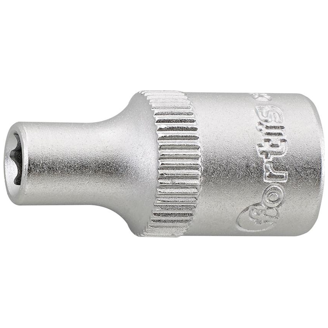 Fortis Steckschlüssel-Einsatz 1/4, 4 mm, 6kt.