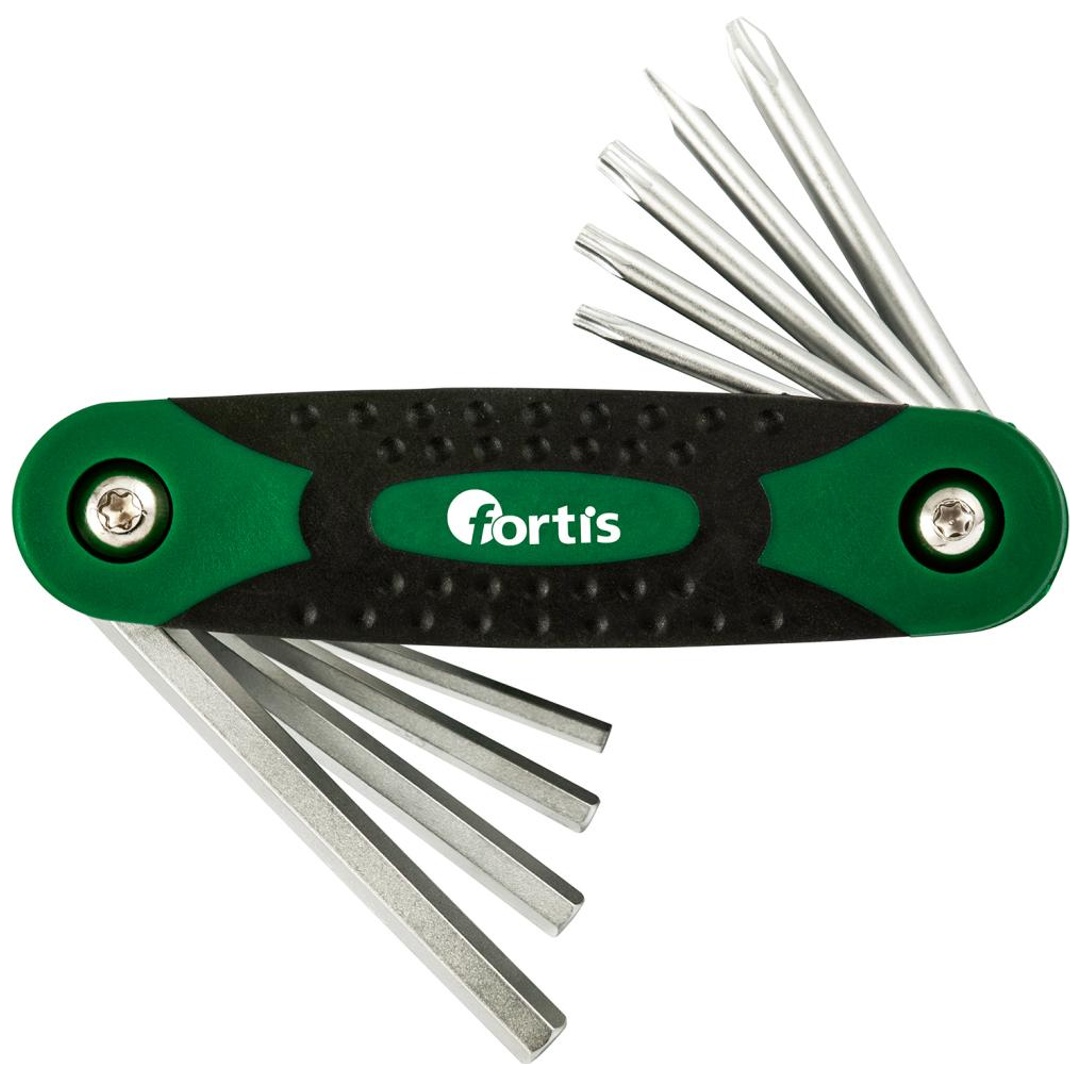 Fortis Handklapphalter 2K 9tlg. gemischt