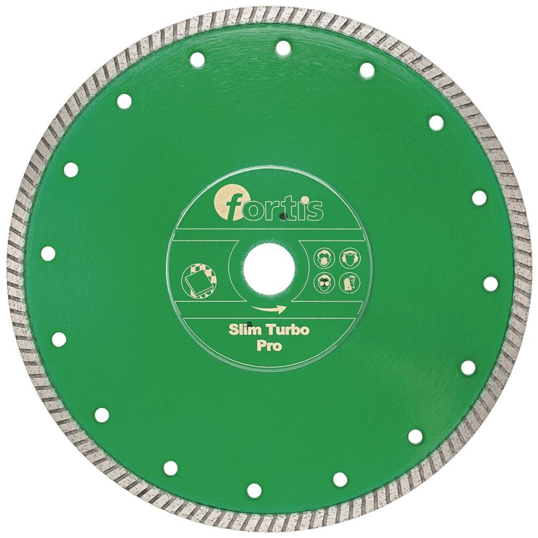 Fortis Diamant-Trennscheibe Slim Turbo Pro Ø 300 mm mit Turbosegment 7 mm Bohrung 25,4 mm