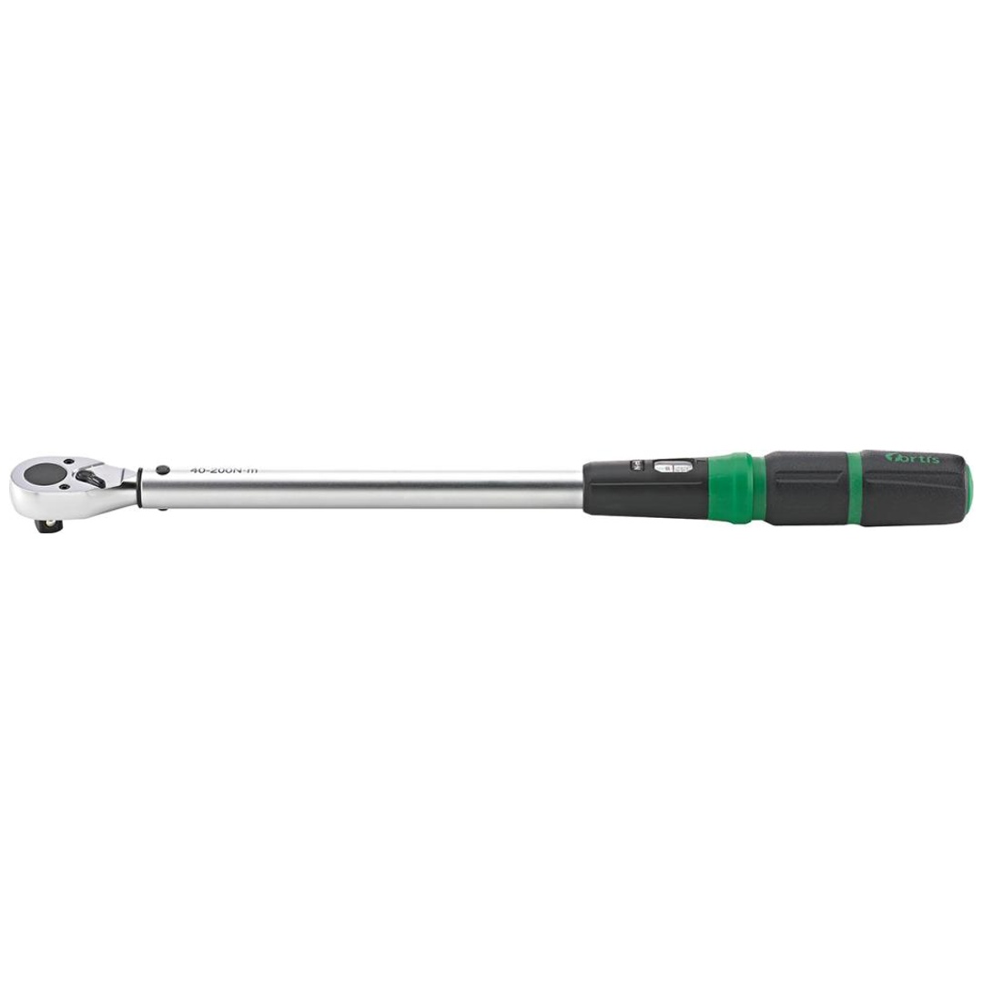 Fortis Drehmomentschlüssel 1/2, 40-200 Nm, mit Hebel-Umschaltknarre