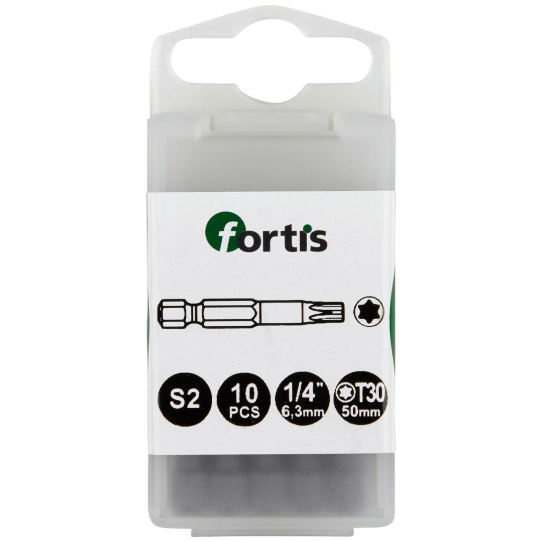 Fortis Bit 1/4 DIN3126 E6,3 TX30x 50 mm a10Stk