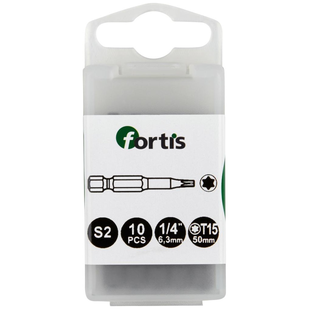 Fortis Bit 1/4 DIN3126 E6,3 TX15x 50 mm a10Stk