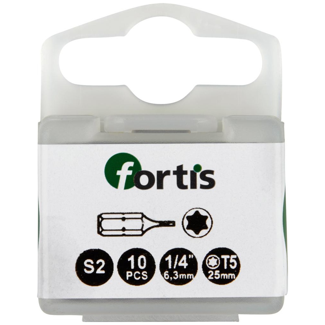 Fortis Bit 1/4 DIN3126 C6,3 TX 5x 25 mm a10Stk