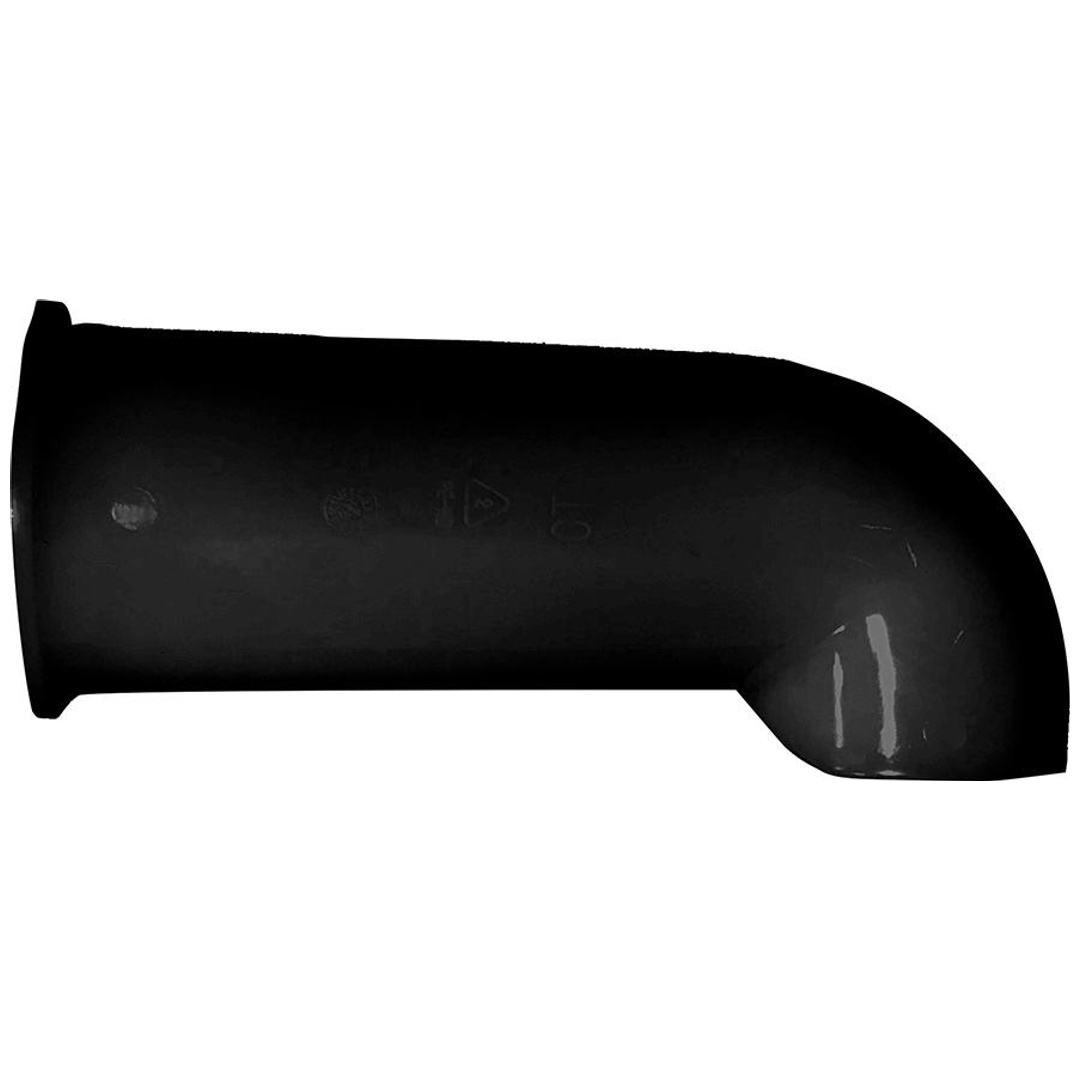 IBC Auslaufbogen PP, schwarz 0 0