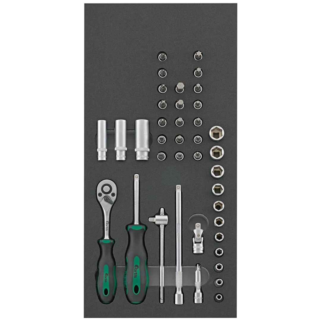 Fortis Werkzeugmodul 1/3 Steckschlüssel 1/4