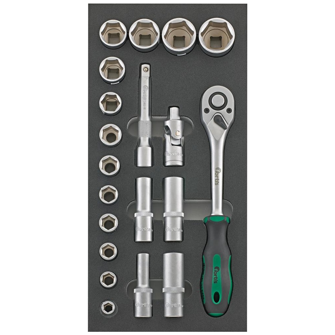 Fortis Werkzeugmodul 1/3 Steckschlüssel 1/2
