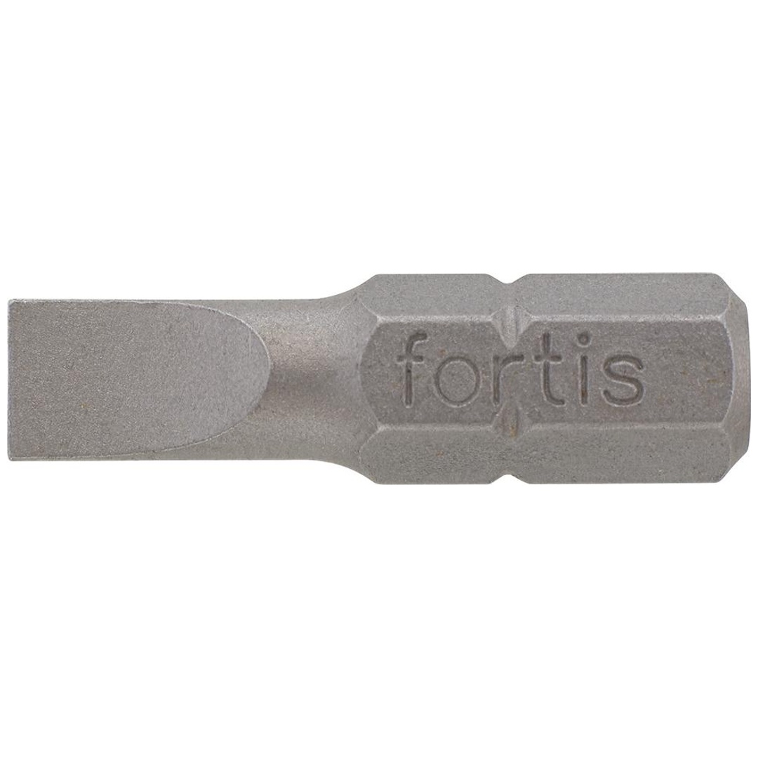 Fortis Bit, Schlitz, DIN 3126 C6,3 4,5x0,6x25 mm, 10 Stk.