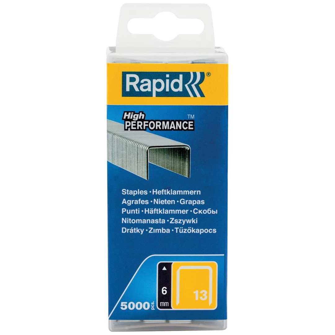 Rapid Heftklammern 13/6 m, 5000 Stk.