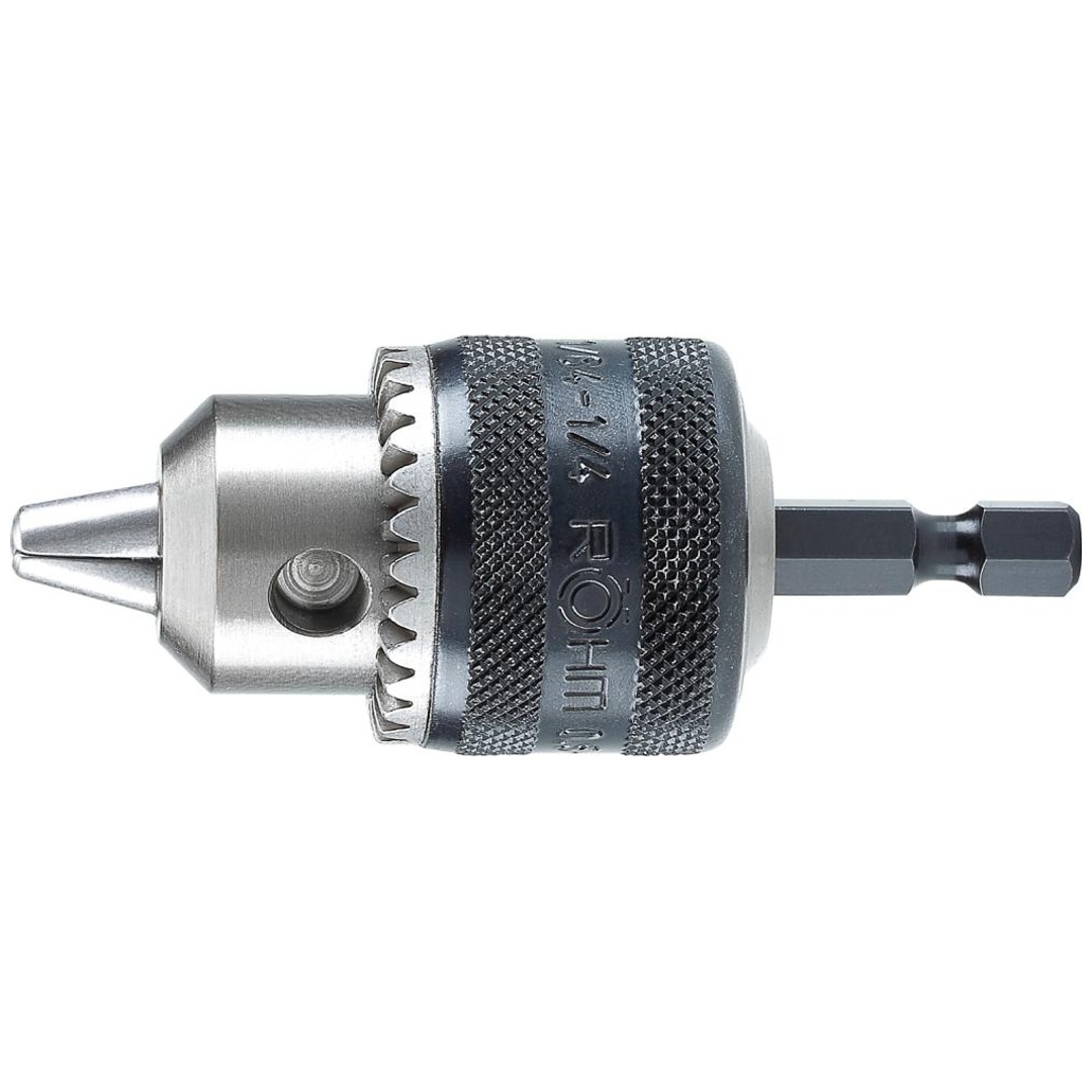 Röhm Zahnkranz-Bohrfutter Prima 0,5- 6,5mm E6,3 1/4