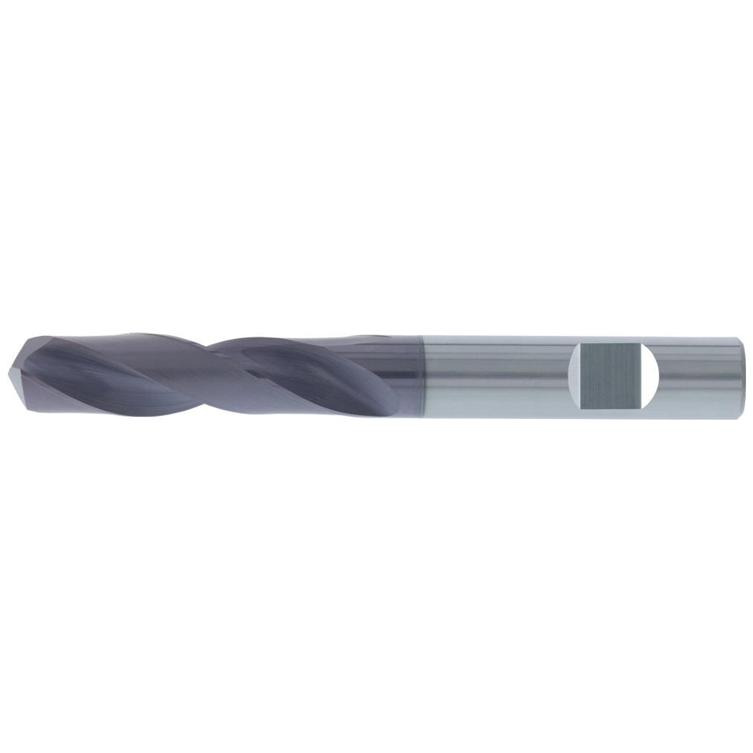 Fortis Spiralbohrer VHM TiALN Typ UNI Schaft HB 3xD 8mm