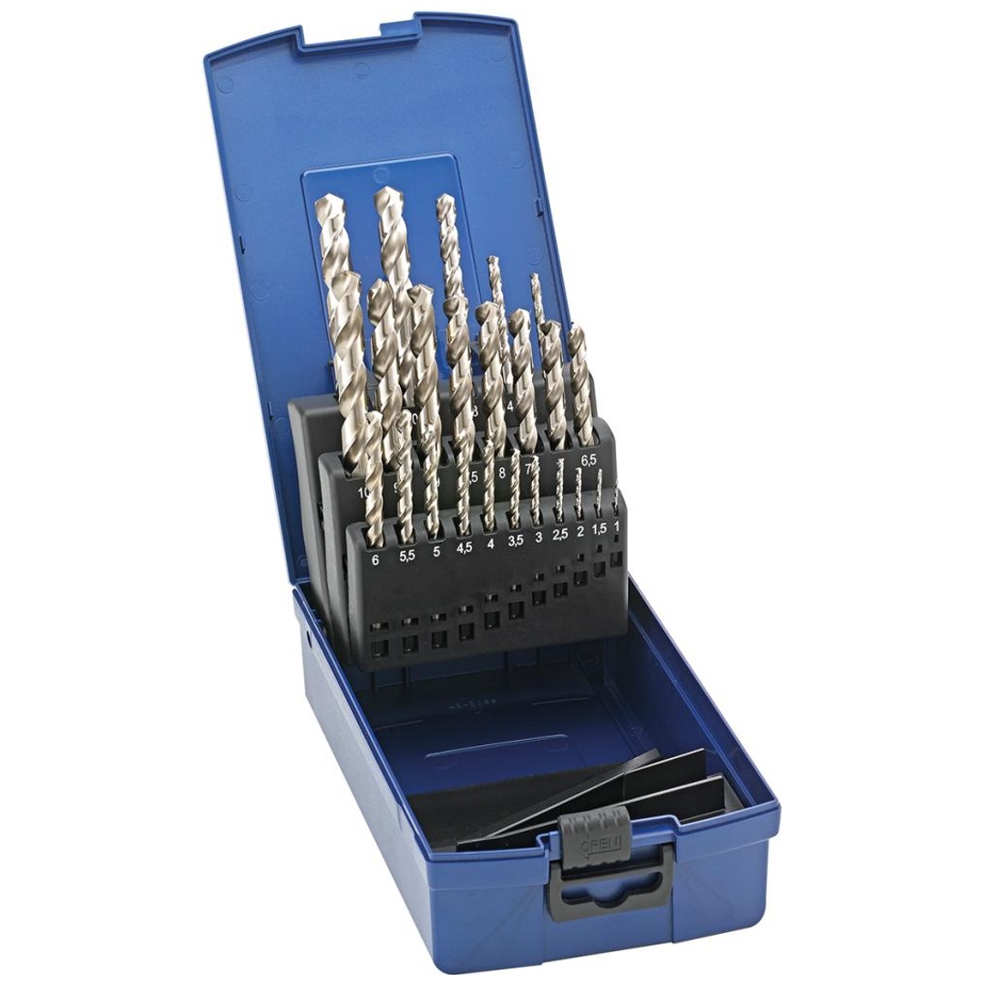 Fortis Spiralbohrer-Set DIN338 HSSE geschliffen Typ N 1-10,5mm