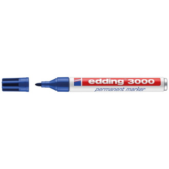 Edding Permanentmarker Nr. 3000 blau