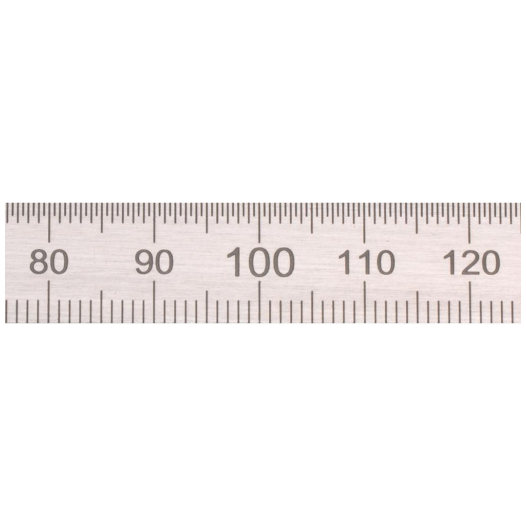 HELIOS PREISSER Biegsamer Stahlmaßstab 300 x 15x0,5 mm 1/2 HP