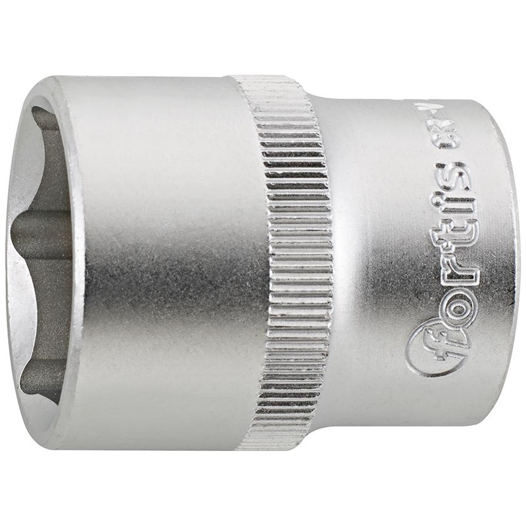 Fortis Steckschlüssel-Einsatz 1/2, 24 mm, 6kt.