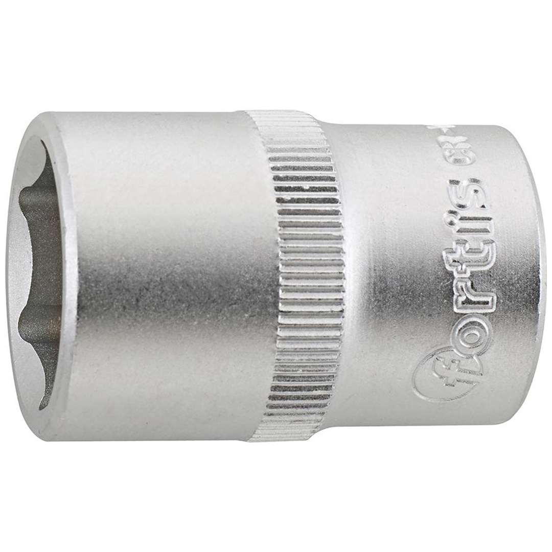 Fortis Steckschlüssel-Einsatz 1/2, 18 mm, 6kt.