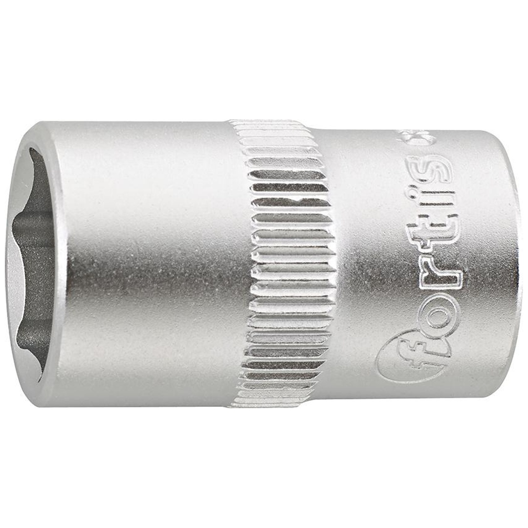 Fortis Steckschlüssel-Einsatz 3/8, 12 mm, 6kt.