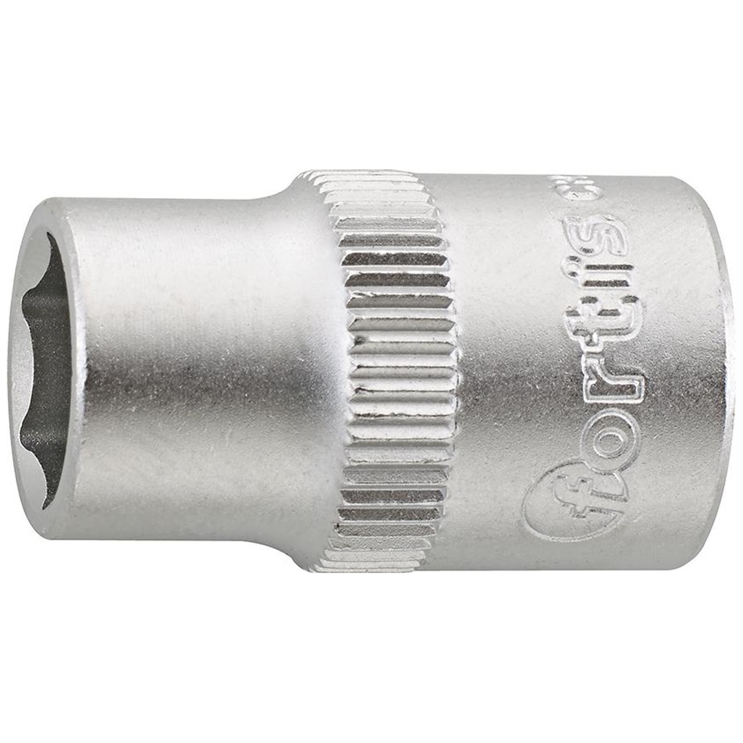 Fortis Steckschlüssel-Einsatz 3/8, 10 mm, 6kt.