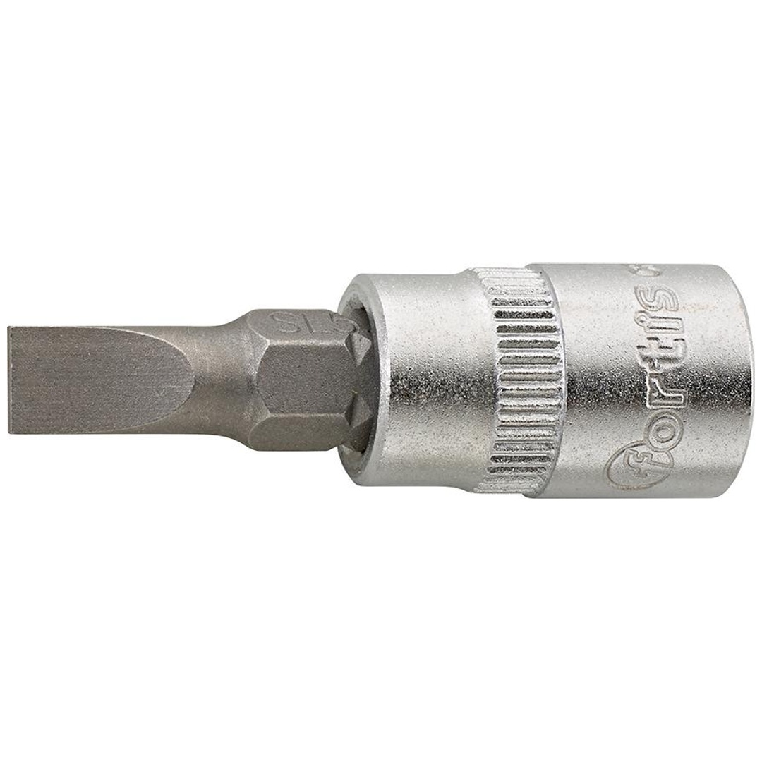 Fortis Schraubendreher-Einsatz 1/45,5x1 mm Schlitz, S2-Stahl-Spitze