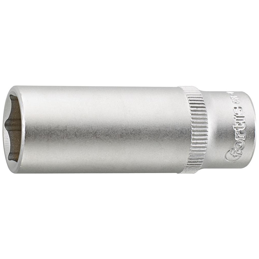 Fortis Steckschlüssel-Einsatz 1/4, 13 mm, 6kt., lang