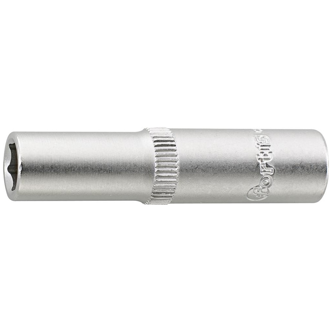 Fortis Steckschlüssel-Einsatz 1/4, 7 mm, 6kt., lang