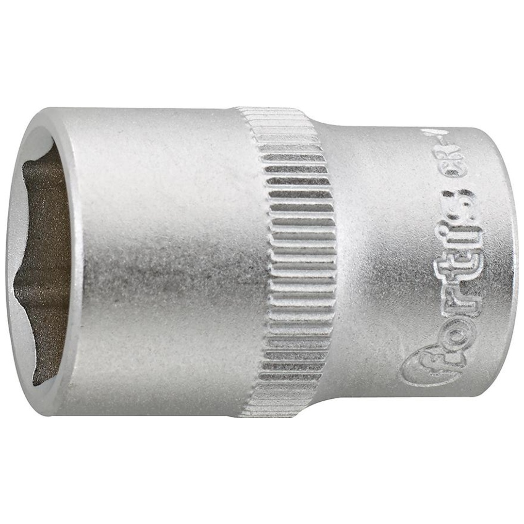 Fortis Steckschlüssel-Einsatz 1/4, 12 mm, 6kt.