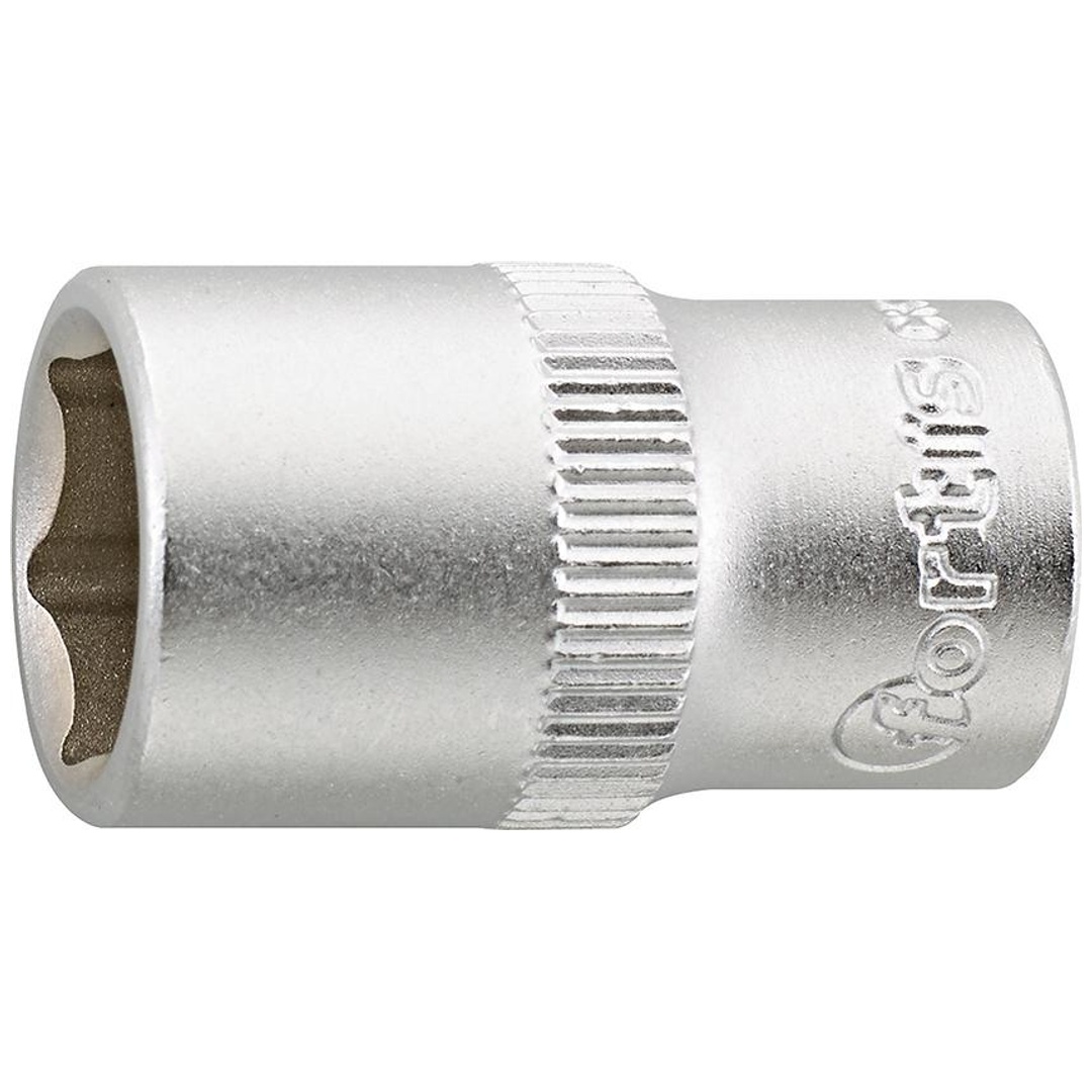 Fortis Steckschlüssel-Einsatz 1/4, 10 mm, 6kt.