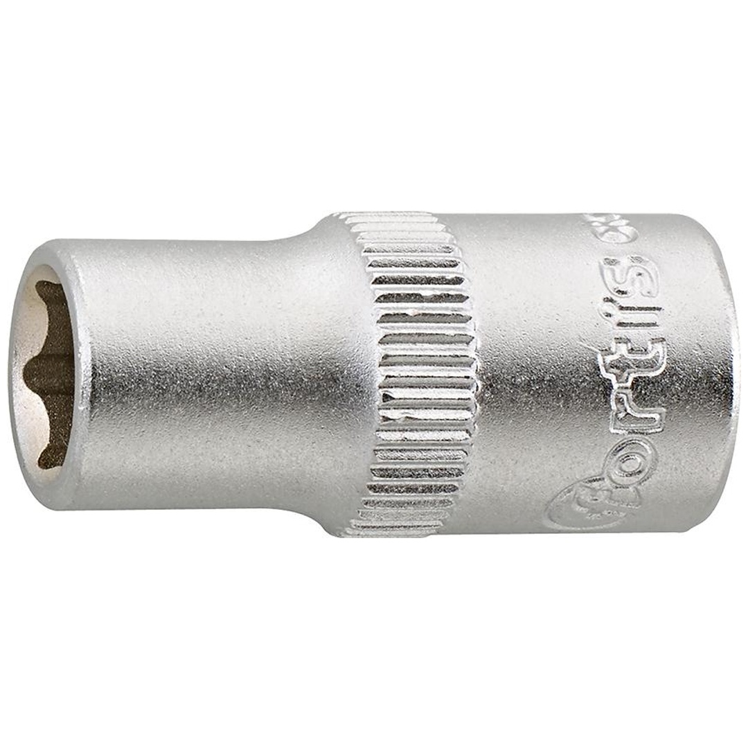 Fortis Steckschlüssel-Einsatz 1/4, 6,5 mm, 6kt.