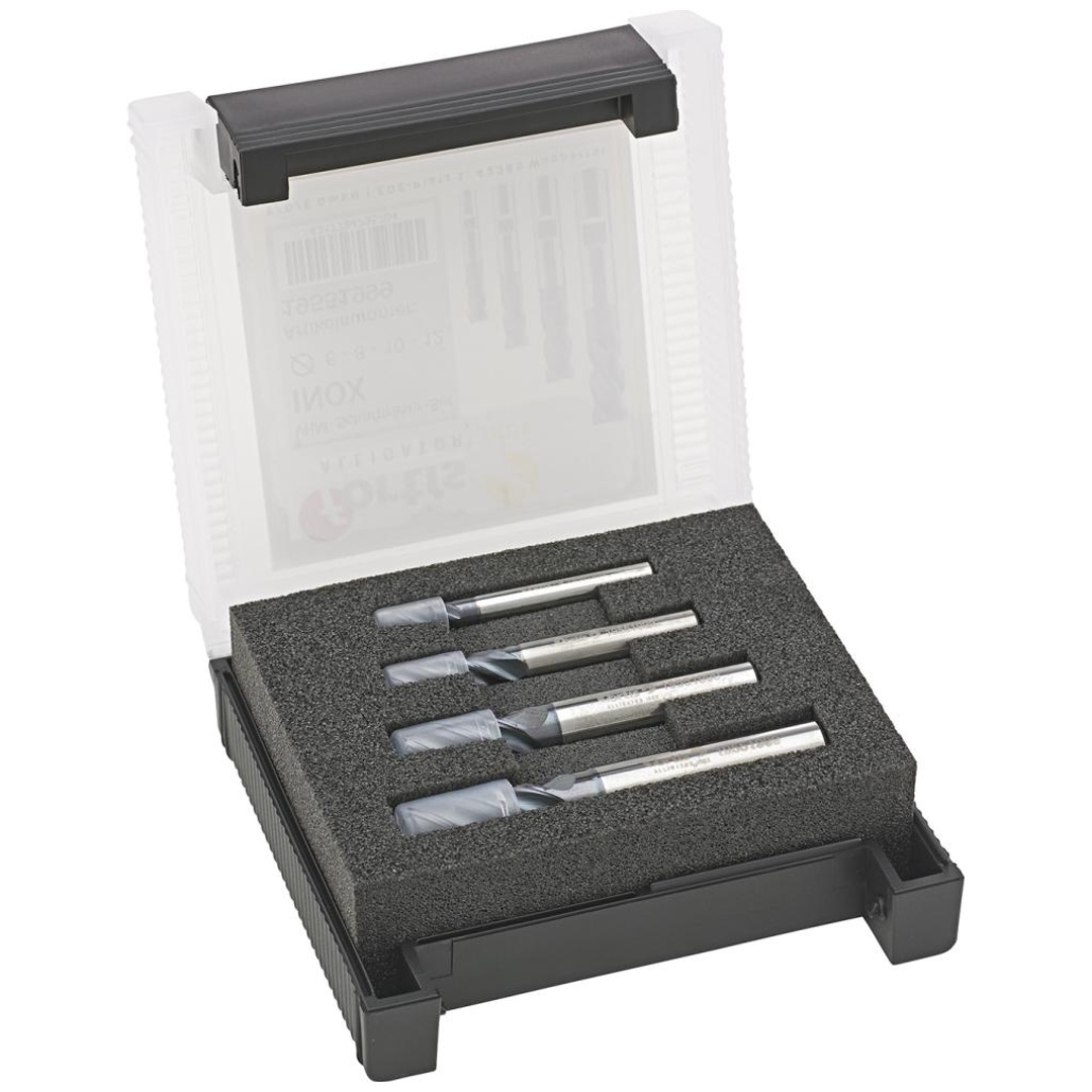 Fortis VHM-Schaftfräser HPC INOX FräserD6527LHB 6-12 mm Carapace+Fortis
