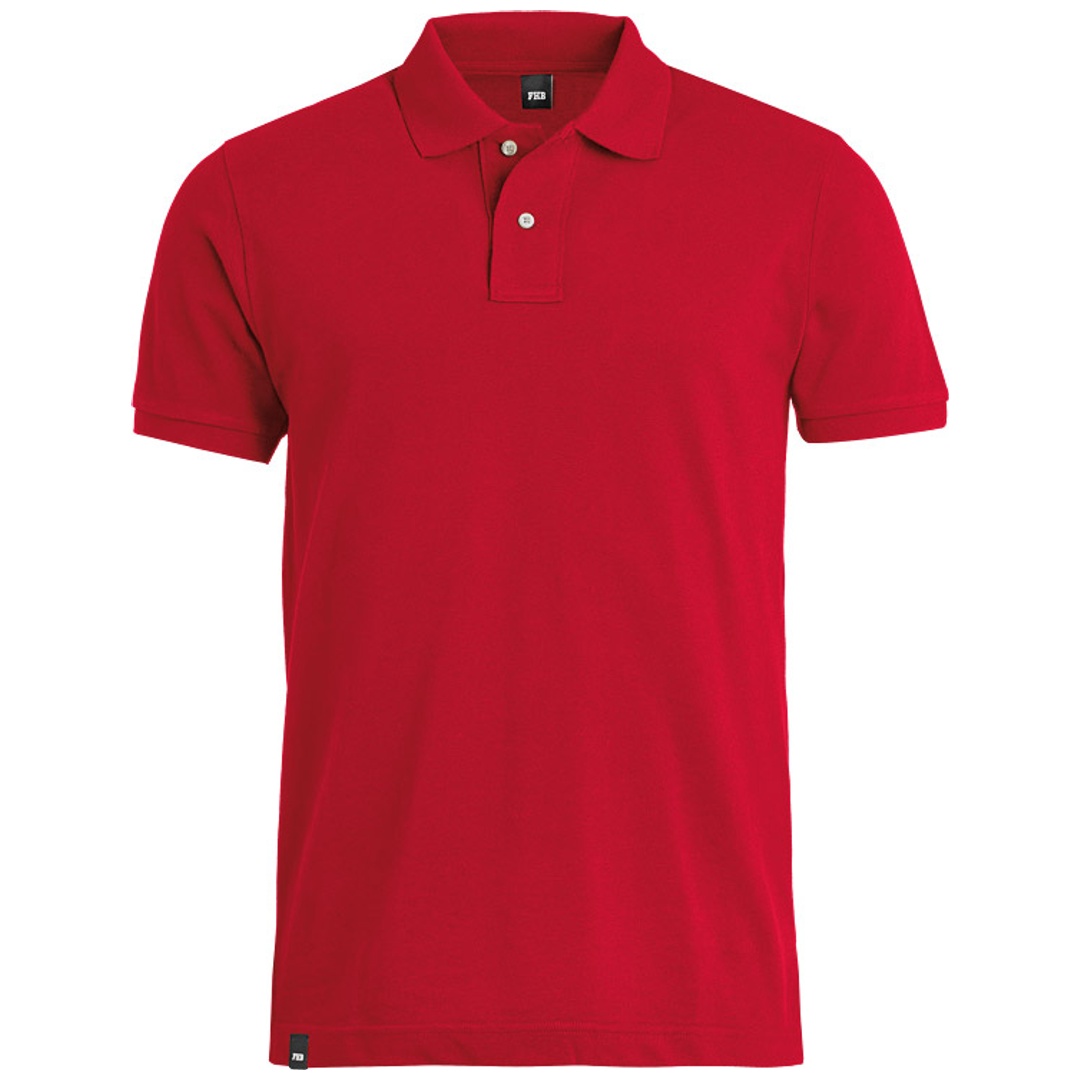 FHB Poloshirt Daniel 91590, Gr. 3XL rot