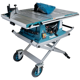 Makita Tischkreissäge inkl. Untergestell MLT100NX1, 1500 W, incl. 1x Sägeblatt, Zubehör, Karton