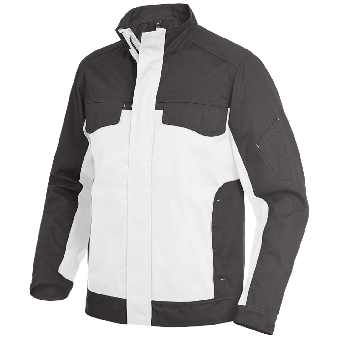 FHB Arbeitsjacke Ernst Gr. XS weiß/anthrazit