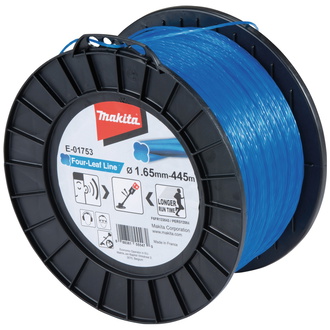 Makita Mähfaden Four-Leaf 1,65 mm, 445 m, blau