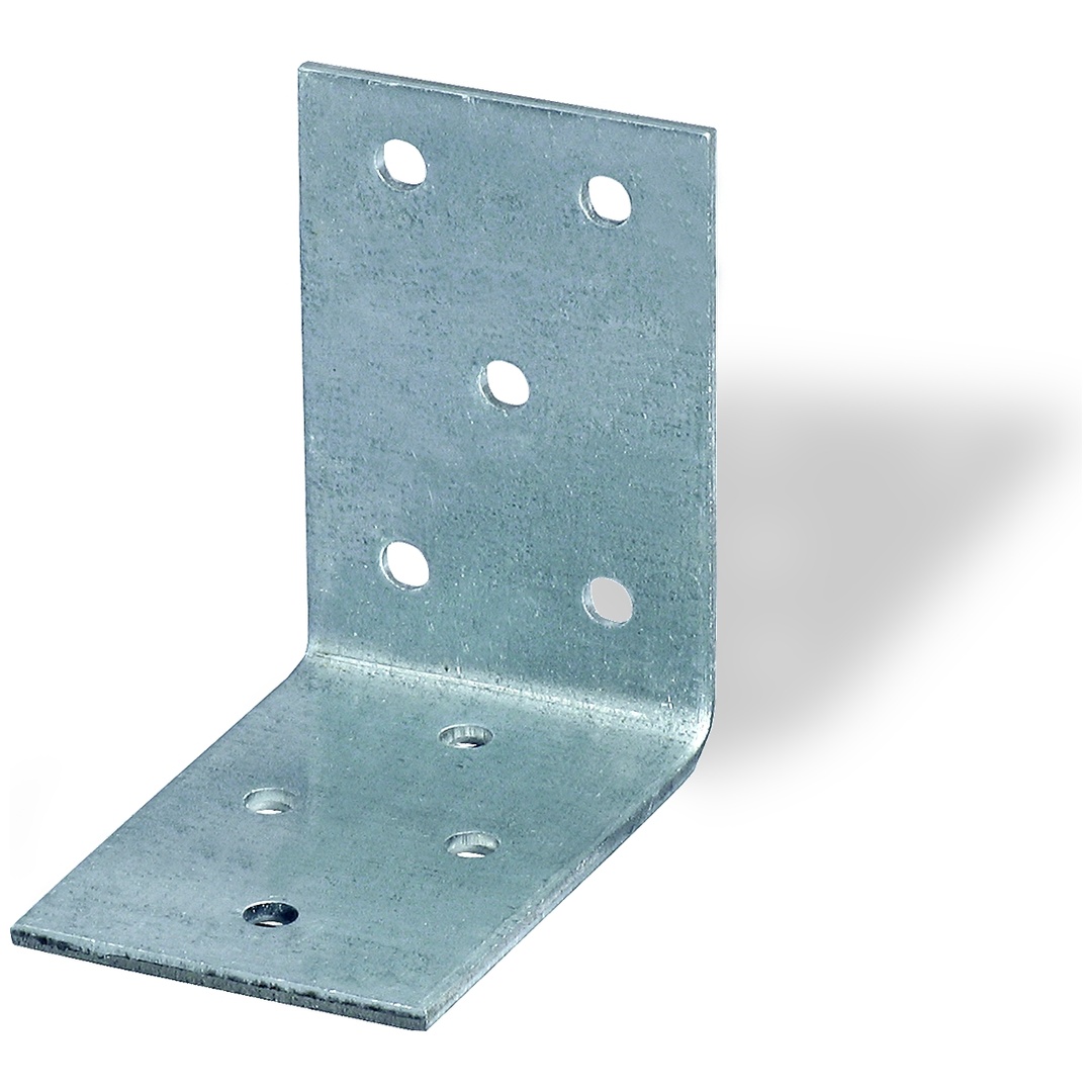 BB Stanz Lochplattenwinkel 50 x 50 x 40 x 2 mm, Stahl verzinkt