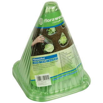 floraworld Pflanzenhut 10er Set, Kunststoff, grün