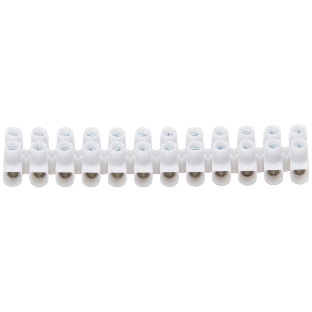 Kopp PVC-Lüsterklemmleiste 12p2,5-4 qmm, natur, a2 SB