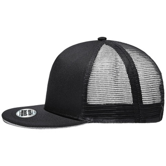 myrtle beach Stylische Mesh Cap mit Sandwich MB6636 Gr. one size black/light-grey