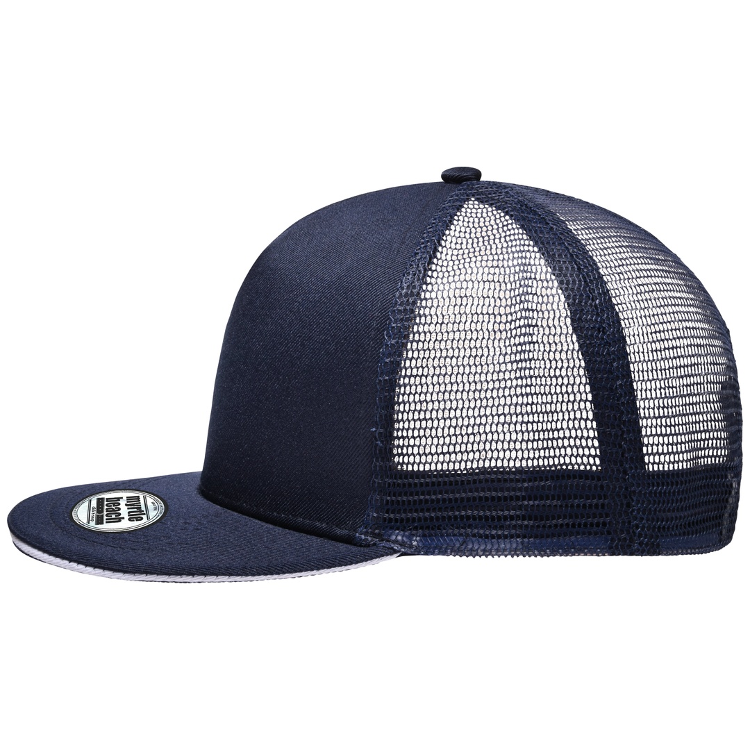 myrtle beach Stylische Mesh Cap MB6636 navy/white