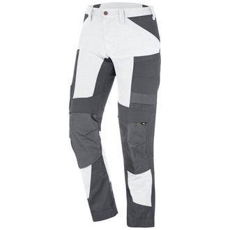 FHB Bundhose elastisch Leo 122110 Gr. 25 weiß/anthrazit