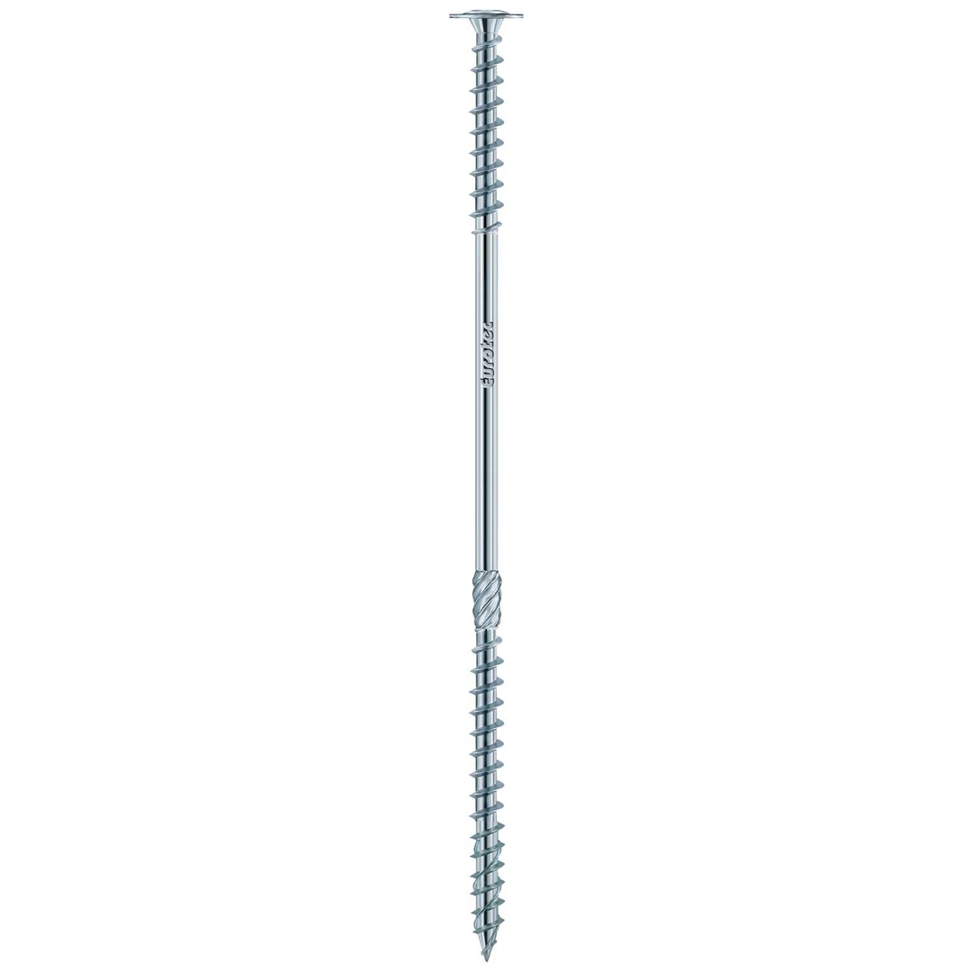 Eurotec TopDuo Dachbauschraube 8x435mm Tellerkopf TX Stahl 10B21 verzinkt