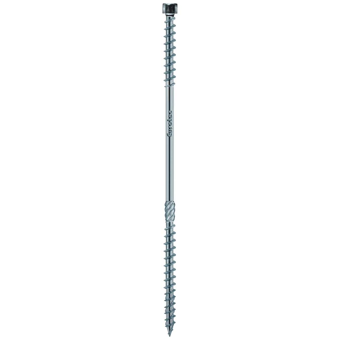Eurotec TopDuo Dachbauschraube 8x255mm Zylinderkopf TX Stahl verzinkt blau