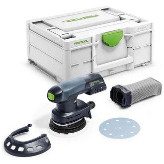 Festool Akku-Exzenterschleifer ETSC 125-Basic, incl. Zubehör, Systainer