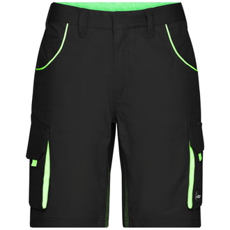 James & Nicholson Bermuda JN872 Gr. 48 black/lime-green