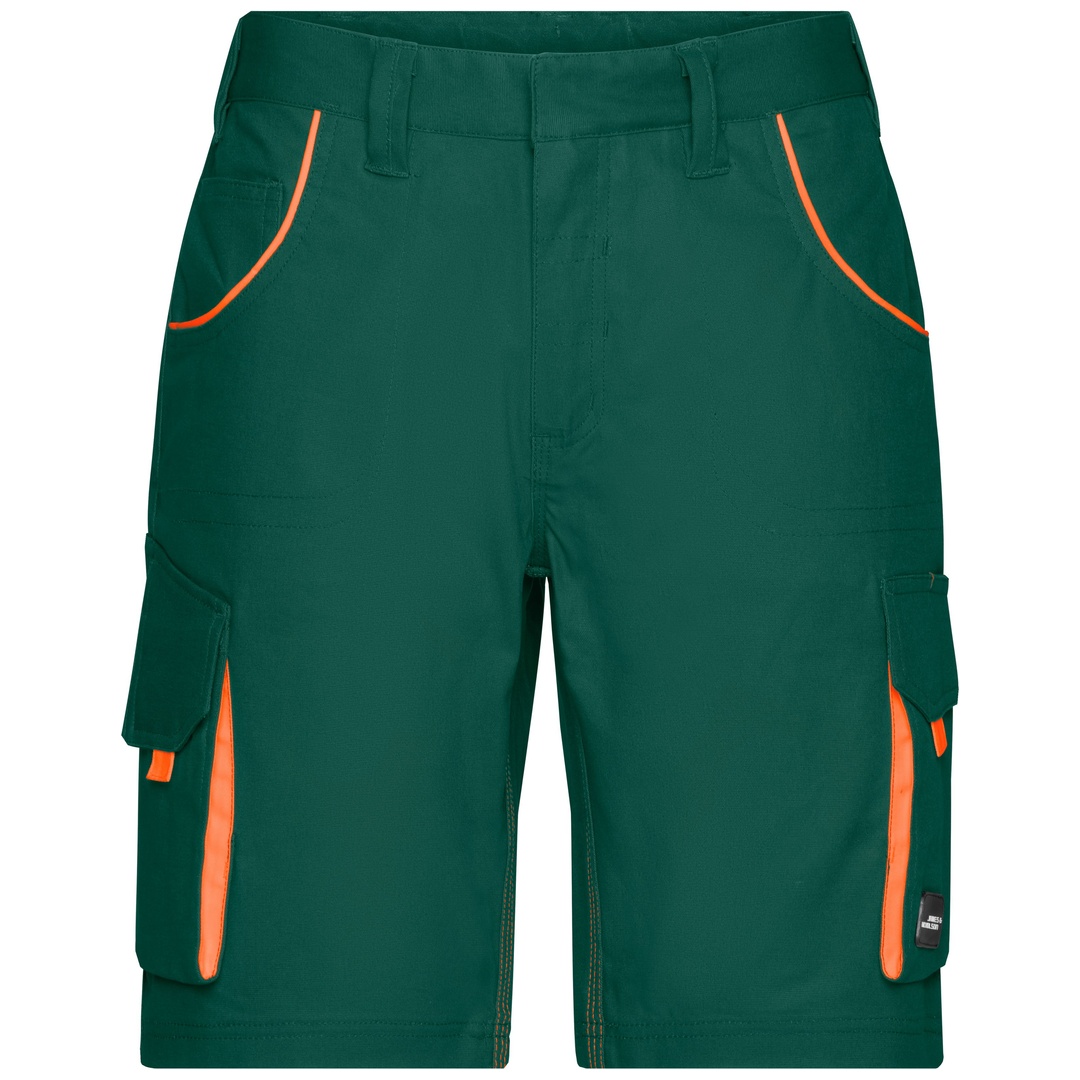 James & Nicholson Bermuda JN872 Gr. 48 dark-green/orange
