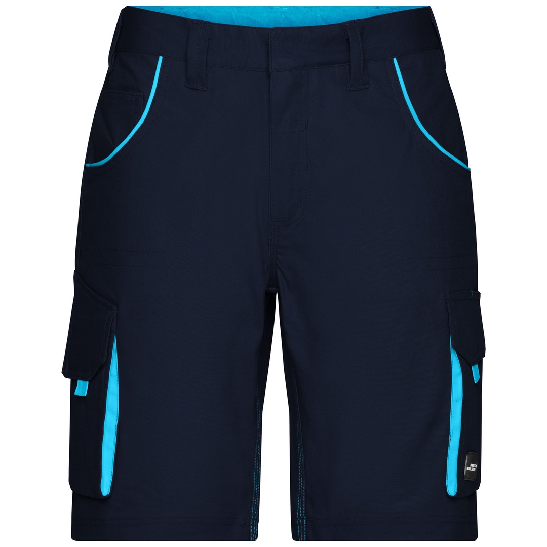 James & Nicholson Bermuda JN872 Gr. 54 navy/turquoise