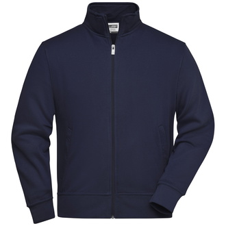 James & Nicholson Sweatjacke JN836 Gr. L navy