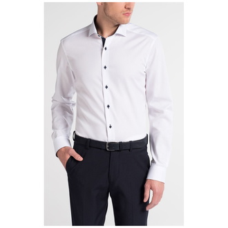 Eterna Hemd Oxford Slim Fit 1/1 Arm ÄL: 67cm 8100-00-00-F132 Gr. 41 weiß