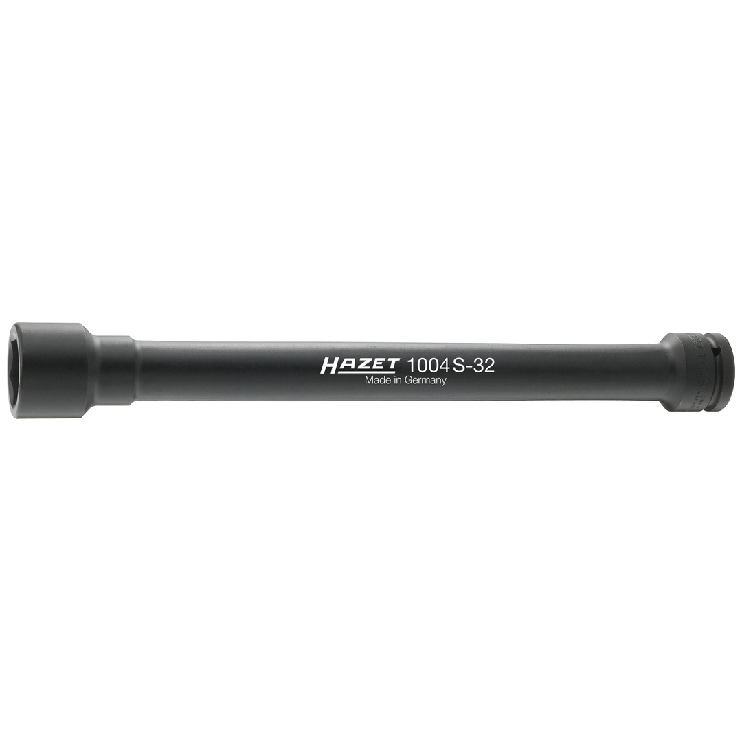 Hazet Schlag-Maschinenschrauber Steckschlüsseleinsatz 1004S-32, 3/4 (20 mm) Vierkant hohl, Außen Sechskant Profil, SW 32 mm