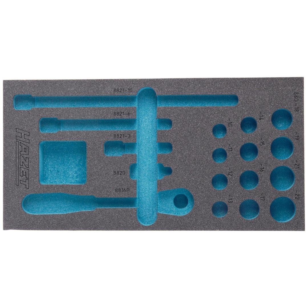 Hazet 2-Komponenten Weichschaumeinlage 163-181L, (LxB) 342 x 172 mm