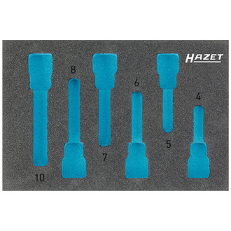 Hazet 2-Komponenten Weichschaum-Einlage für Art.Nr. 165-S, 1/9 (172 x 114 mm) / für Hazet 165-S, Art.Nr. 163-302L